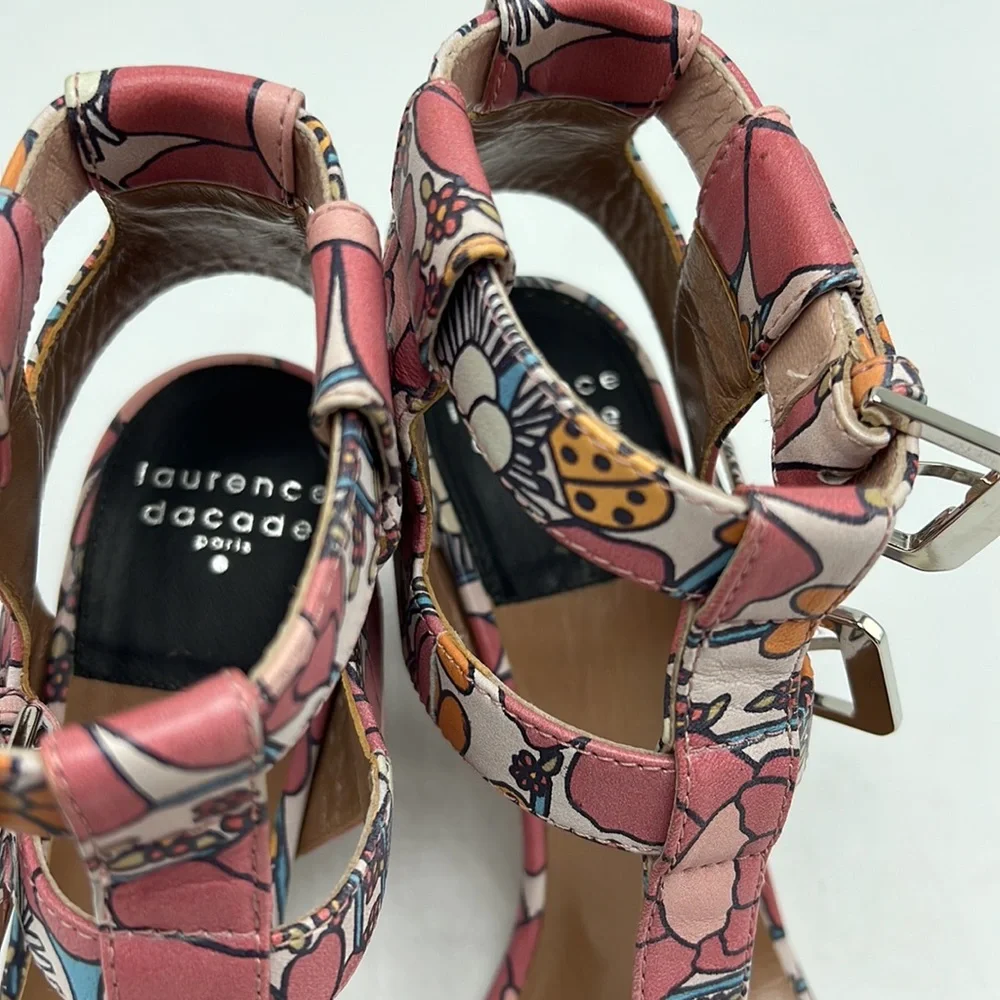 Laurence Dacade Floral Multicolor Heels - Picture 6 of 7